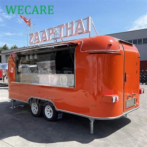 Wecare Carrito De Comida Foodtrucks Bubble Tea And Ice Cream Mobile