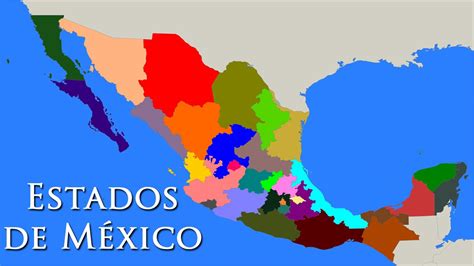 The Best 7 Estados Mapa De La Republica Mexicana Con Nombres Y ...