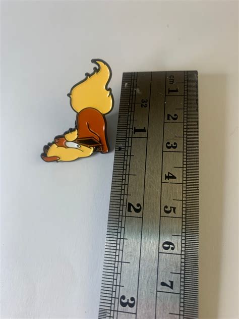 Pokemon Flareon Goofy Soft Enamel Pin Etsy