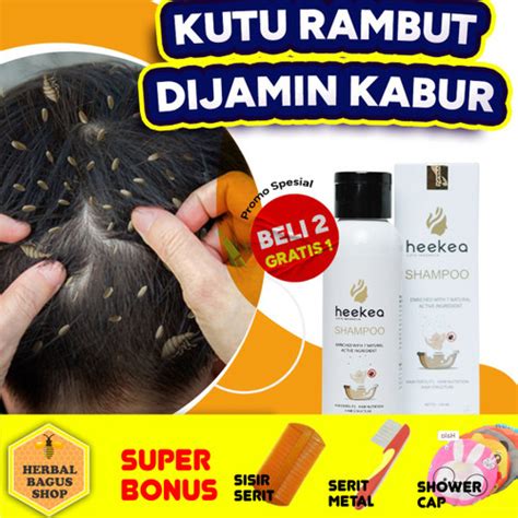 Jual Obat Kutu Rambut Anak Dan Dewasa Anti Kutu Heekea Shampoo