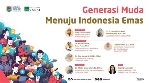 Webinar Generasi Muda Menuju Indonesia Emas YouTube