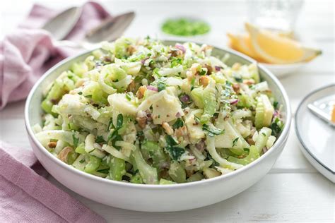 Sellerie Salat Mit Apfel Und Fenchel Rezept Elle Republic