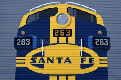 Santa Fe Railroad Logo Old Train Car Stock Photos - Free & Royalty-Free ...