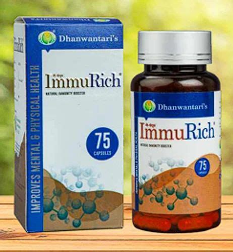 Dhanwantari Immurich Capsules At Rs 1350 Bottle Natural Immurich