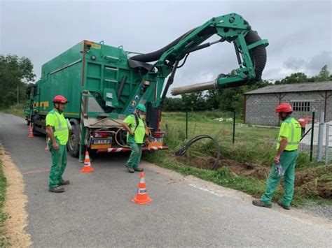 Enfouissement De La Ligne Haute Tension Beaulon