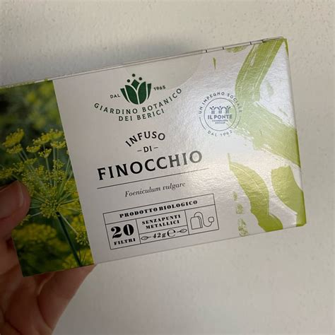 Giardino Botanico Dei Berici Infuso Di Finocchio Review Abillion