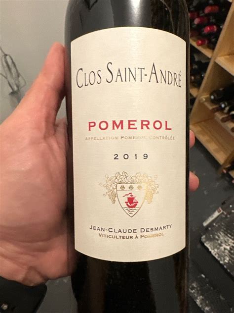 Clos Saint Andr Pomerol France Bordeaux Libournais Pomerol