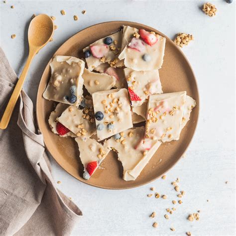 Frozen Protein Yogurt Bark Sprout Living