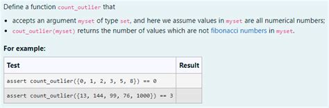 Solved Python Question Define A Function Count Outlier Chegg