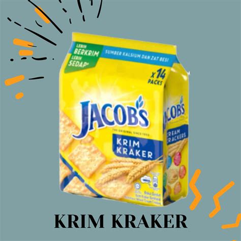 Jacob S Crackers Value Pack Krim Kraker Weetameal Packs Lazada