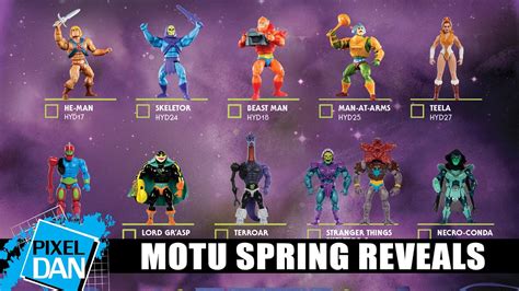 Mattel Motu Origins And Masterverse Figure Reveals Spring 2024 Youtube