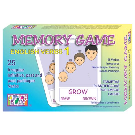 Memory Game Irregular Verbs 1 Memory Game