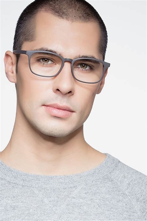 Forest Rectangle Matte Brown Full Rim Eyeglasses Eyebuydirect Canada