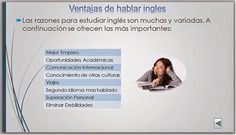 Ventajas Del Aprendizaje Del Idioma Ingles Como Base A Una Comunicación