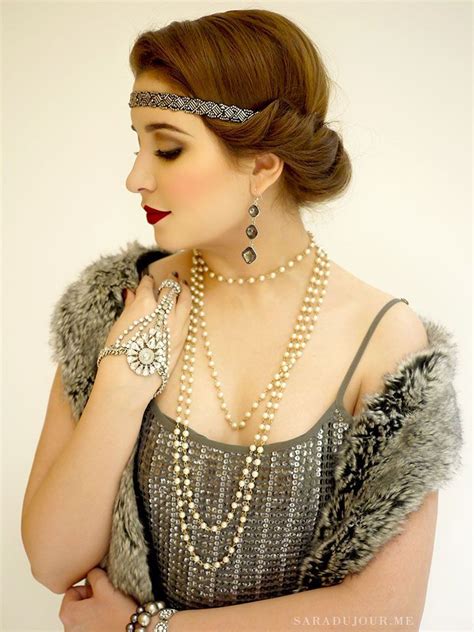 A 1920s Gatsby Christmas Party • Sara Du Jour Gatsby Hair Flapper