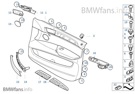 Garniture De Porte Avant BMW X5 E70 X5 3 0d M57N2 L Europe