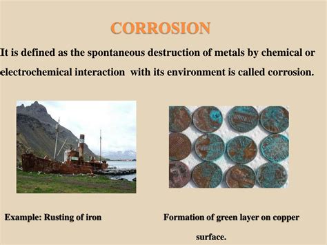 SOLUTION: Corrosion chemistry - Studypool