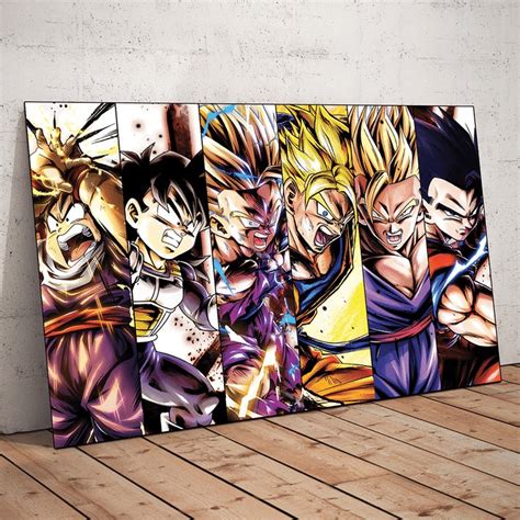 Dragon Ball Son Gohan All Form Poster Canvas - REVER LAVIE