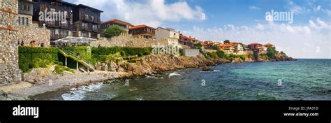 Old town Sozopol Stock Photo - Alamy