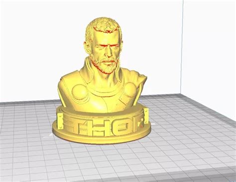 Thor Busto Modelo Para Impresora 3d Archivo Stl En Venta En Vicente López Bsas Gba Norte