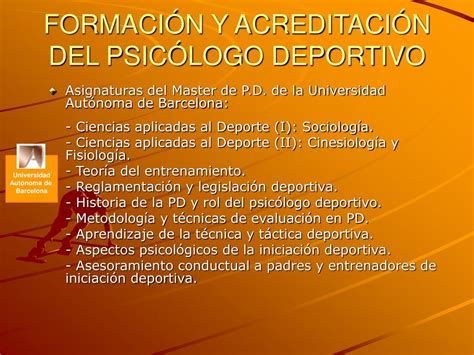 PPT PSICOLOGIA DEL DEPORTE CONCEPTO DEFINICIÓN Y OBJETIVOS