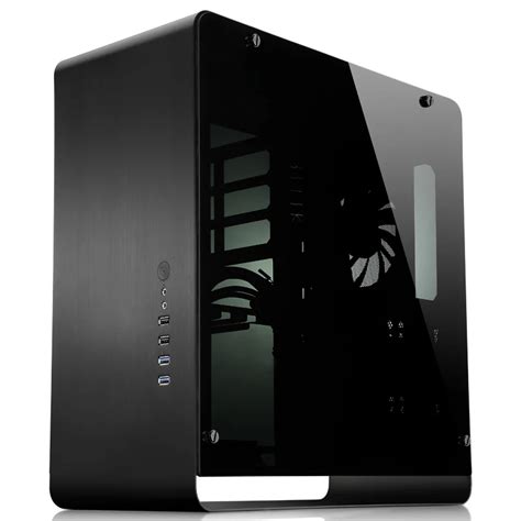 UMX4 RGB ATX Computer Case Aluminum Alloy Tempered Glass Side