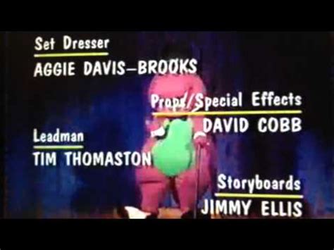 Barney & Friends - Barney in Outer Space Credits (Nick Jr. Version ...