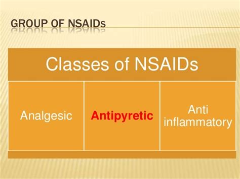 Antipyretic drugs