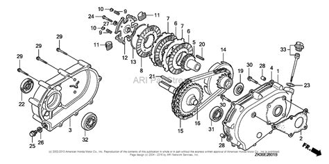 Honda Engines GX200 RH2 A ENGINE JPN VIN GCAE 1900001 TO GCAE