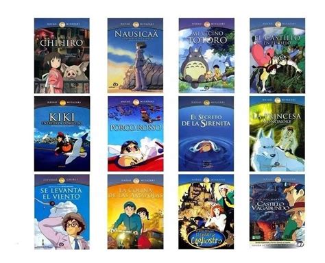 Coleccion Hayao Miyazaki Pel Culas Dvd Studios Ghibli Meses Sin