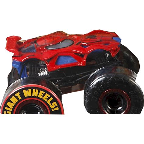 Hot Wheels Monster trucks kaskadérské kousky Spiderman Maxíkovy hračky