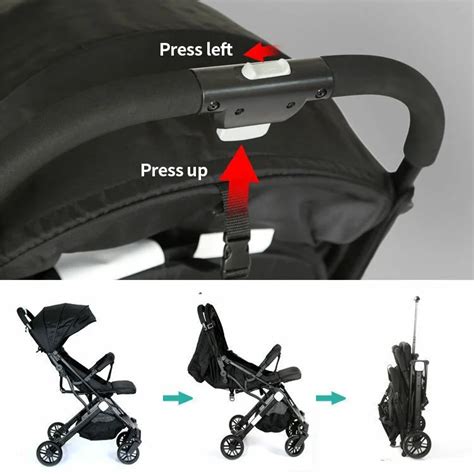 Cheap One Hand Folding Baby Stroller Travel Pram Light Weight Foldable