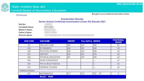 CBSE Class 12 Term 1 Result 2021 22 Live Date Time Cbseresults Nic