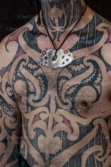 Maori Tattoo Covering Entire Body Joel Gordon Photography