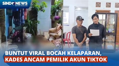 Buntut Viral Warganya Kelaparan Kades Bojonggede Bogor Ancam