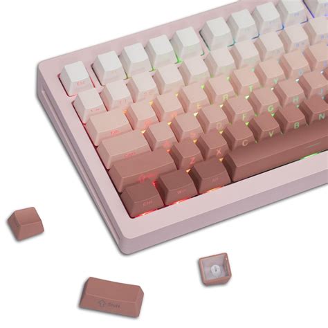 Buy PBT Keycaps Side Print Keycap Set Double Shine Through Custom