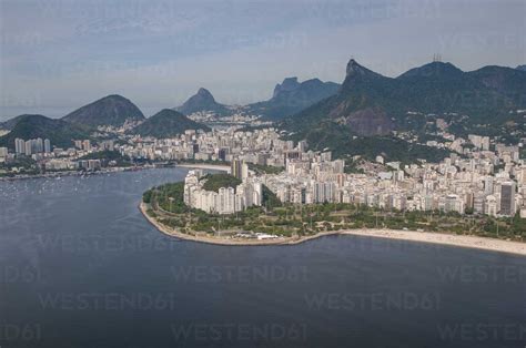 Aerial View Of Rio De Janeiro Brazil Stock Photo