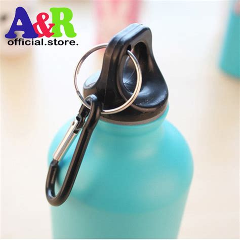 Jual Botol Minum Kartun 500ml Dengan Karabiner Blue Shopee Indonesia