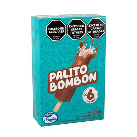 Helado Palito Bombón Arcor 6 U Carrefour