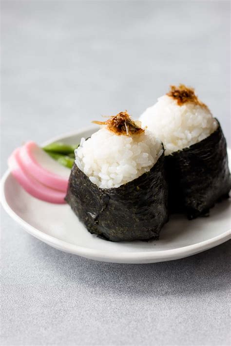 Okaka Onigiri Bonito Flakes Rice Balls Chef Ja Cooks