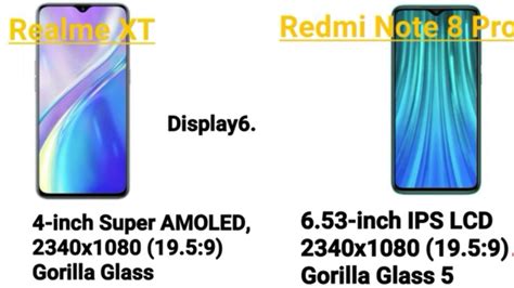 Compare Realme Xt Vs Redmi Note 8 Pro Youtube