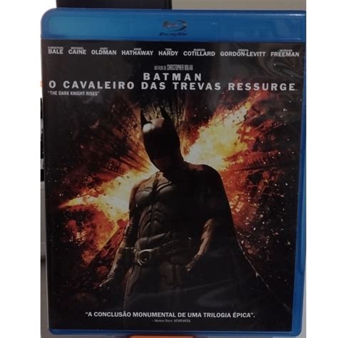 Bluray Batman O Cavaleiro Das Trevas Ressurge Christian Bale Gary