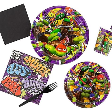 Tmnt Teenage Mutant Ninja Turtles Birthday Party Supplies