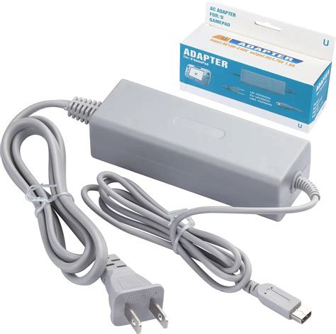 Cargador De Gamepad Para Wii U Jesiya Ac Adaptador De Alimentaci N