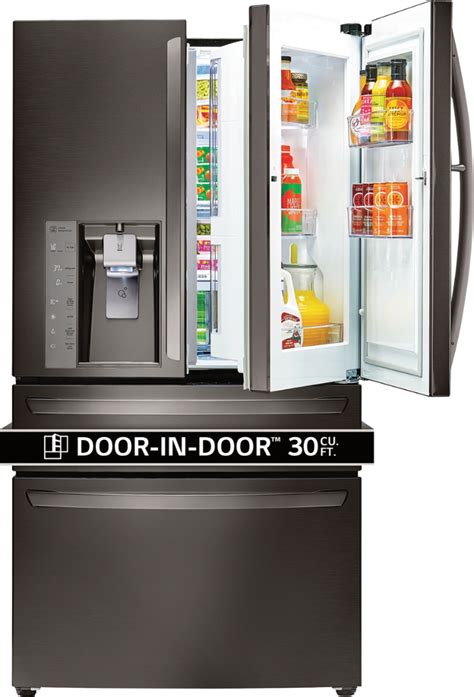 Questions and Answers: LG 29.7 Cu. Ft. 4-Door Door-in-Door French Door ...