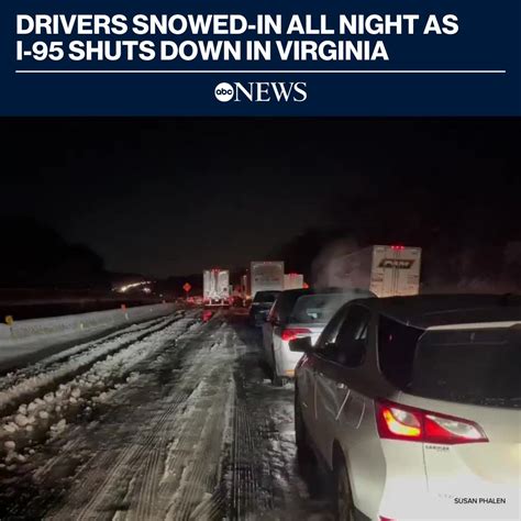 Hundreds Of Motorists Have Been Stuck In The Snow For More Than 15