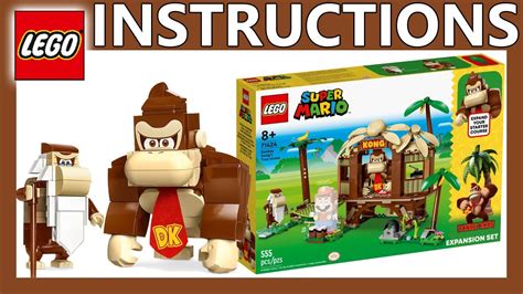 Lego Instructions Donkey Kong S Tree House Expansion Set