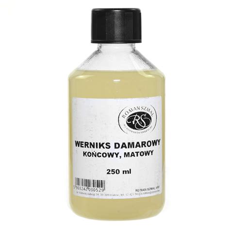 Werniks Damarowy Do Farb Olejnych Roman Szmal Matowy 250 Ml