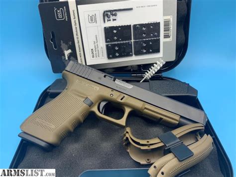 ARMSLIST For Sale Glock 40 Gen 4 MOS 10mm FDE Handgun