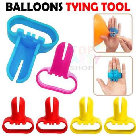 3X Easy To Use Knot Tying Tool For Latex Balloons Quick Knotter Party